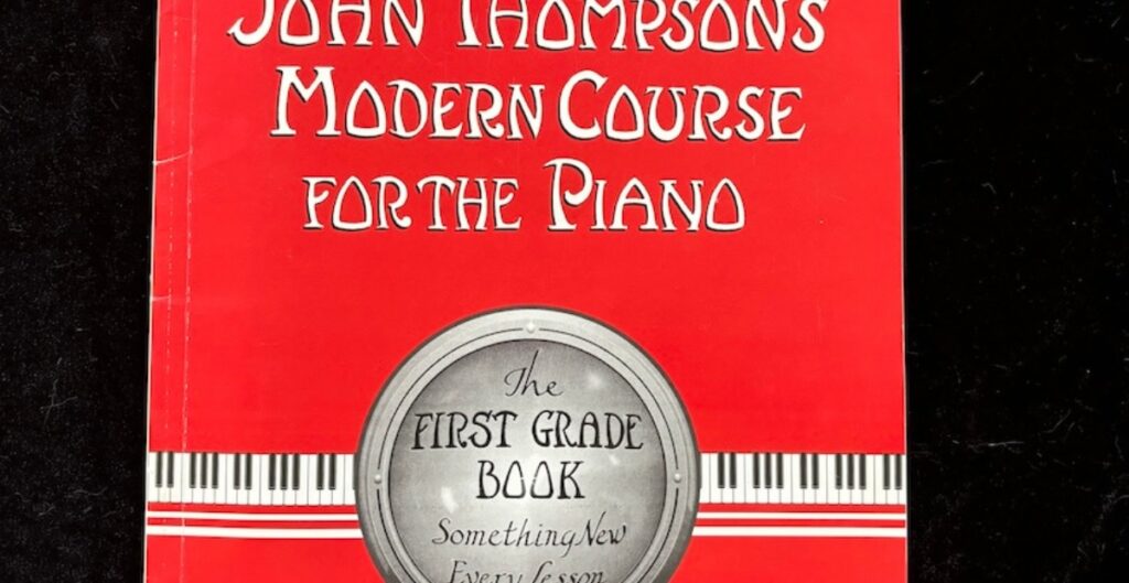 John Thompson piano textbook image cover photo