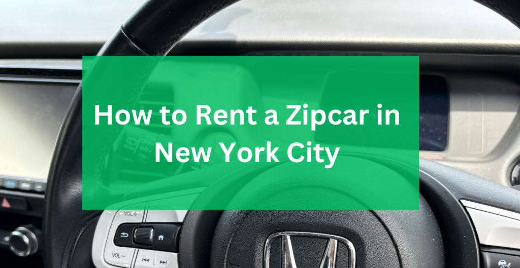 renting zipcar